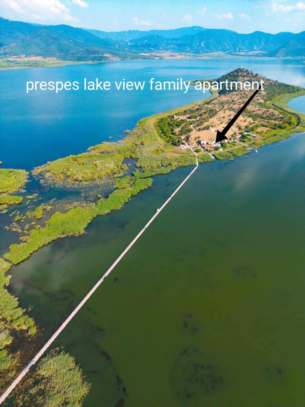 Prespes Lake View Family Apartment Florina Bagian luar foto